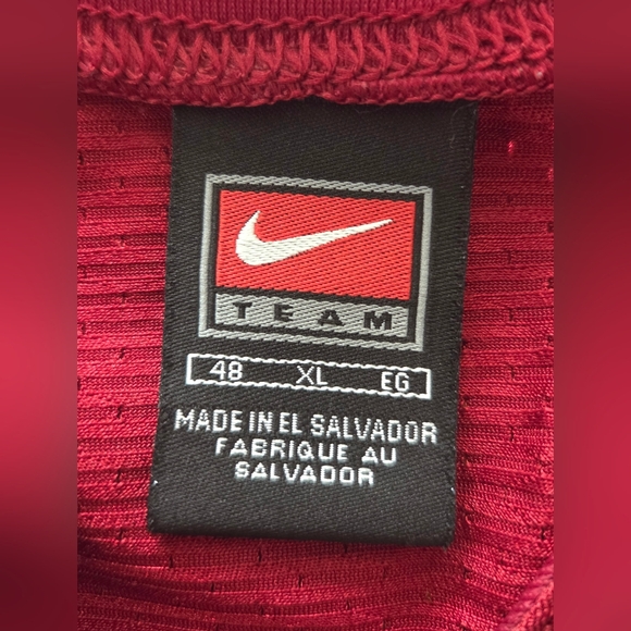 VINTAGE NIKE TEAM USC TROJANS #8 FOOTBALL JERSEY. - Picture 3 of 5